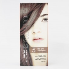 Крем-краска для волос с фруктовыми экстрактами Fruits Wax Pearl Hair Color 05 Light Brown